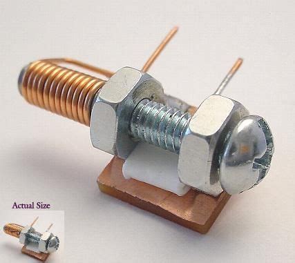 Homemade Variable Tuning Capacitor - HomemadeTools.net