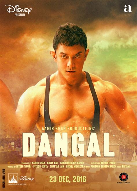 Dangal (#2 of 2): Extra Large Movie Poster Image - IMP Awards