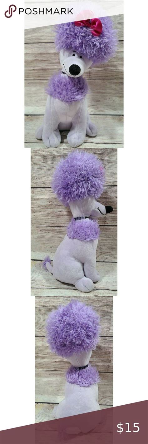 Kohl's Cares Plush Cleo Purple Poodle Stuffed Animal Clifford the Big ...