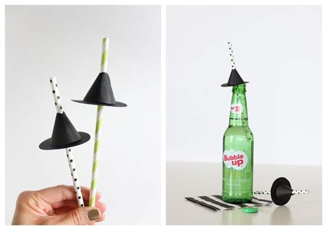 DIY Halloween Straw Toppers + free printables