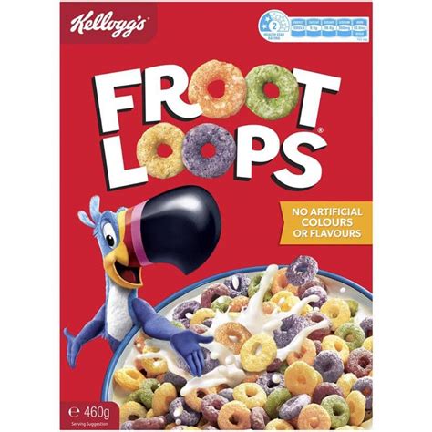 Buy Kelloggs Froot Loops Breakfast Cereal 460g Online | Worldwide ...