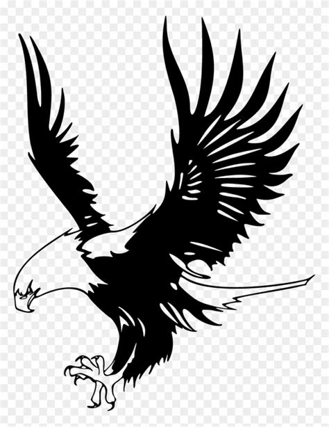 Eagle Logo Design Black And White Png