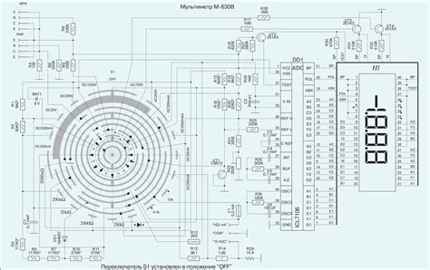 Dt830 Digital Multimeter Circuit Diagram