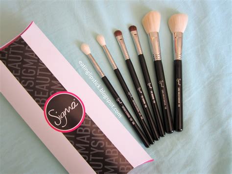 Eating Lipstick: My Favorite Sigma Brushes!