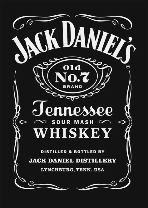 Jack Daniels Logo Template Editable