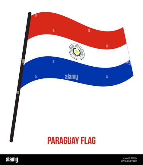 Dibujo De La Bandera De Paraguay Para Colorear - Draw-lab