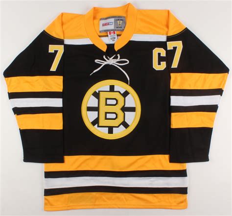 Ray Bourque Signed Boston Bruins Captain Jersey Inscribed "HOF 04 ...