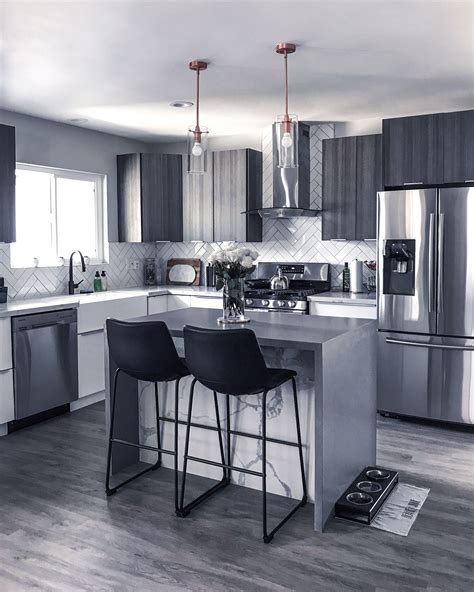 10+ Grey Kitchen Color Schemes – DECOOMO