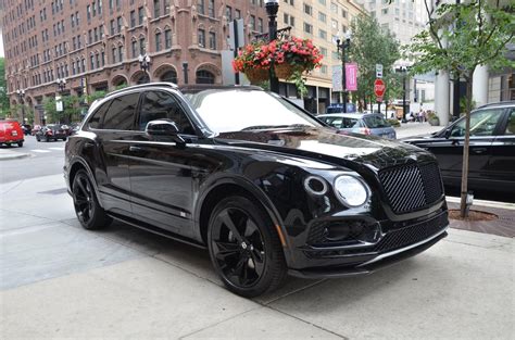 2018 Bentley Bentayga Black Edition Stock # B960-S For Sale Near inside 2018 Bentley Bentayga ...