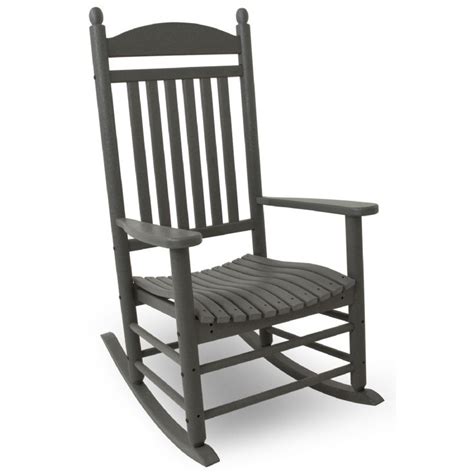 Polywood Jefferson Outdoor Rocking Chair PW-J147 | OutdoorChairsMart.com