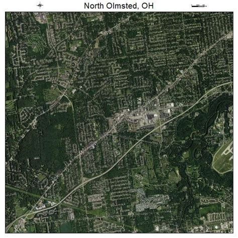 Aerial Photography Map of North Olmsted, OH Ohio