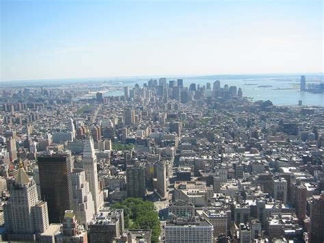 File:Downtown New York City from the Empire State Building June 2004 ...
