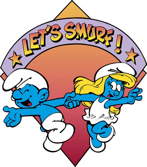 Let's Smurf! Logo PNG Transparent & SVG Vector - Freebie Supply