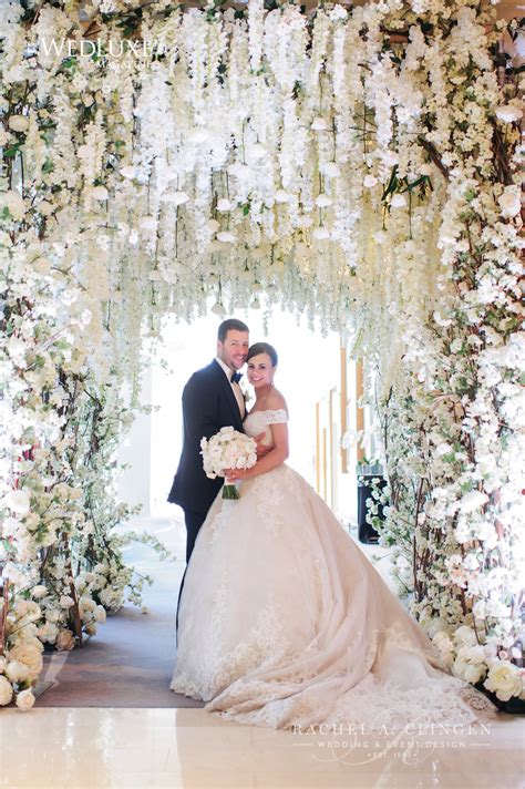 A Stunning All White Wedding At The Ritz Carlton Toronto - Rachel A ...