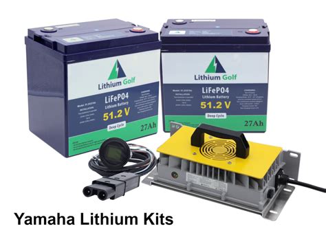 Lithium Golf Cart Battery full Conversion Kit - Yamaha G14 G16 G19 G22 – Regar Australia