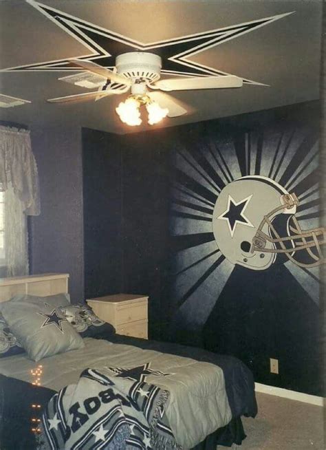 Dallas Cowboys room | Dallas cowboys bedroom, Dallas cowboys room decor ...