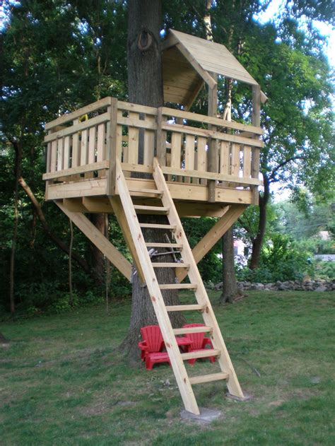 20 Simple Tree House Plans and Design To Take Up This Spring