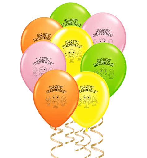 Super Simple Songs Birthday Party Balloons, 8, 16 or 24 ct – Party ...