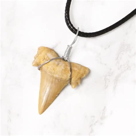 Shark Tooth Pendant Necklace For Sale - AfterPay Available