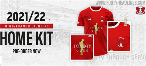 Leyton Orient FC 21-22 Home Kit Released - Footy Headlines