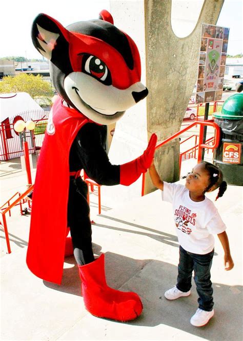 From the archives: Richmond Flying Squirrels mascot Nutzy