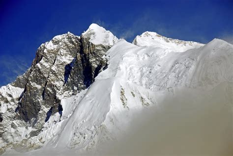 9 3 Lhotse, Lhotse Shar, Everest Kangshung East Face, Peak 38 Close Up From Trail To East Col Camp