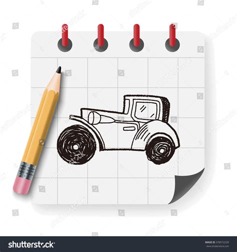 Car Doodle Stock Vector (Royalty Free) 378572239 | Shutterstock