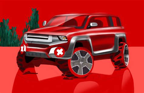 hjo design lab: 4X4 Offroader sketches + 'Mud Fun'