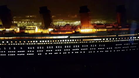 Titanic model kit 1/400 with led - YouTube