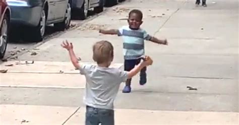 Toddlers hugging in viral video has new meaning after George Floyd's death