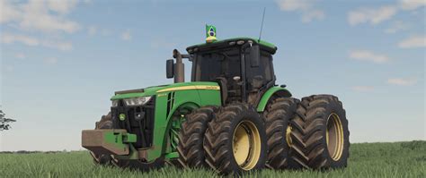 JOHN DEERE 8R BR-VERSION V1.0 - FS19 mod - FS19.net