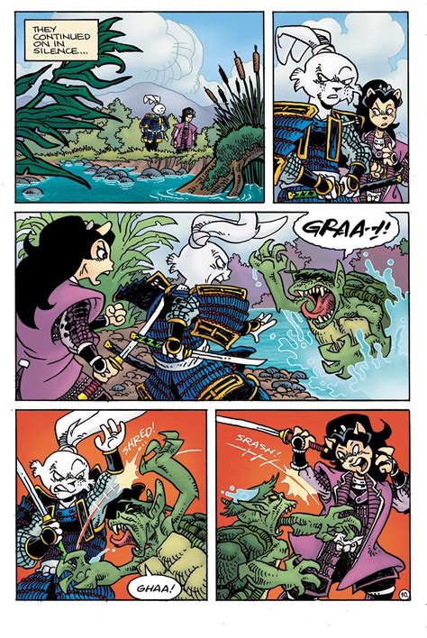 TMNT and Usagi Yojimbo Crossover Again in New Series from Stan Sakai