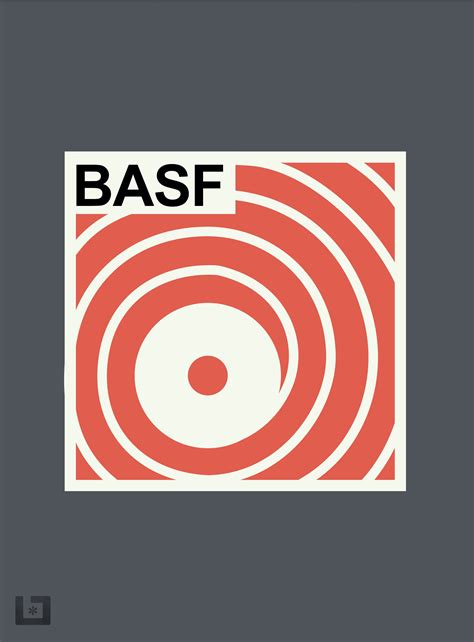 'BASF' logo recreated by Logocryo | ? logo, Work inspiration, Chicago cubs logo