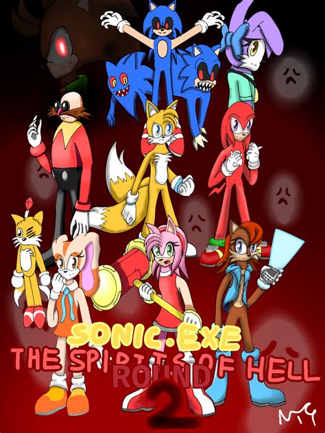 Sonic.Exe: The Spirits of Hell Round 2 Poster by ChaseTales on DeviantArt