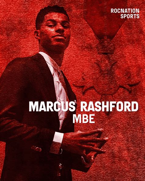 Marcus Rashford Receives MBE - ROC NATION