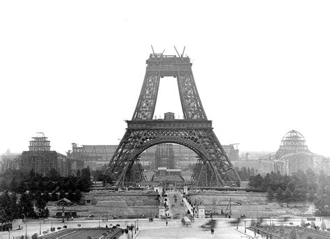 Eiffel Tower under construction, 1887-1889 - Rare Historical Photos