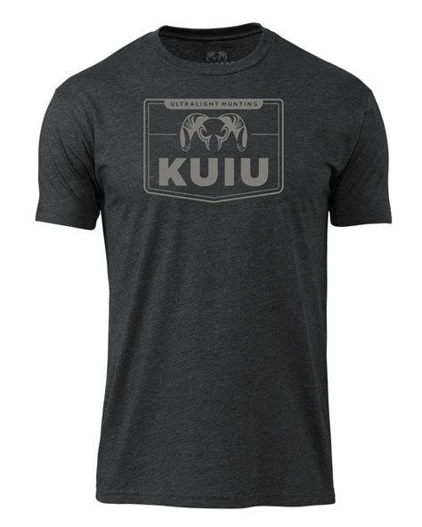 KUIU Logo Sign T-Shirt | Charcoal