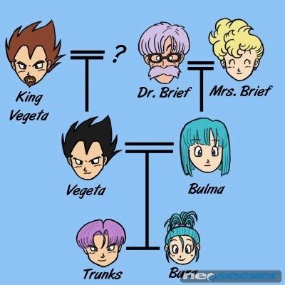 Vegetas Family Tree