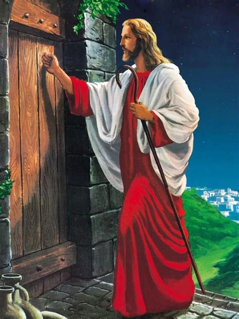 Jesus Knocking On Door in 2023 | Cross paintings, Diamond painting ...