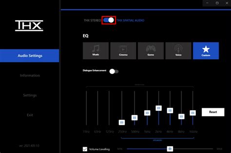 How to configure THX Spatial Audio for PCs