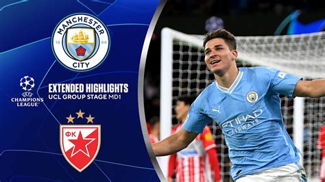 Man. City vs. Crvena zvezda: Extended Highlights | UCL Group Stage MD 1 | CBS Sports Golazo ...