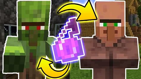 How to MAKE a Splash Potion of Weakness to cure YOUR Zombie Villager ...