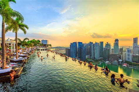 Infinity Pool Marina Bay Singapore Hotel - angelicheritornanoacasa