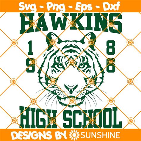 Hawkins High School Green Logo SVG, Hawkins High School Svg, - Inspire ...