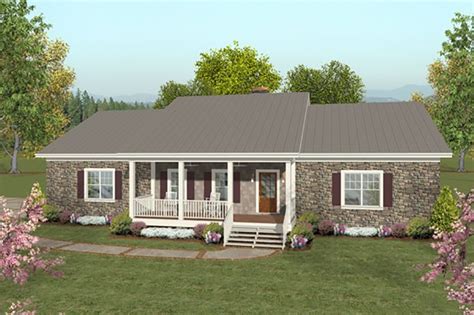 Country Style House Plan - 2 Beds 2.5 Baths 1500 Sq/Ft Plan #56-643 ...