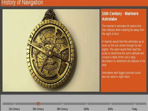 History of Navigation