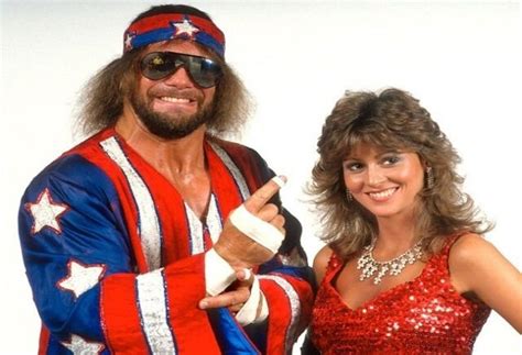 Miss Elizabeth and Macho Man Randy Savage - Wrestling News Plus