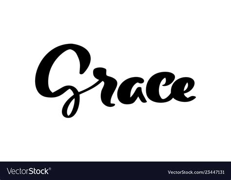 Grace In Cursive Font