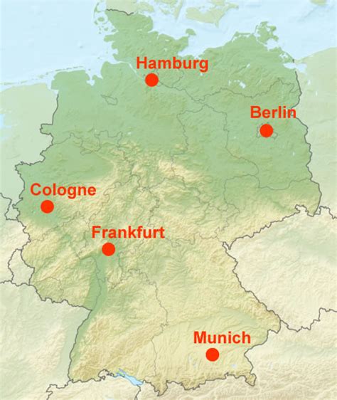 Largest German Cities listed | GermanGlobe