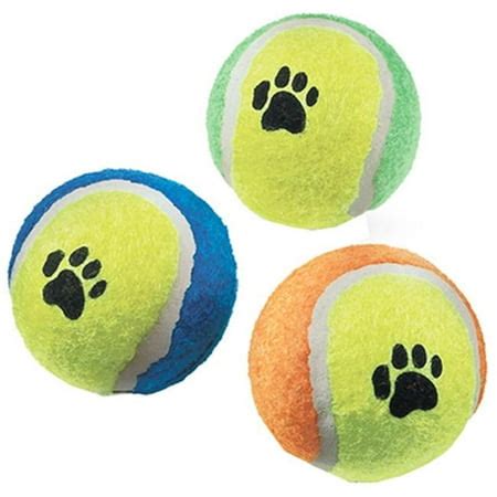 YT3502 2.5 in. Tennis Ball Dog Toy - Walmart.com